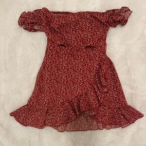 Women’s Ruffle Short Sleeve Dress